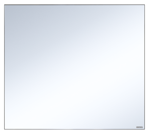 Зеркало Brevita Mars MARS-02090-ЧмП 90х80 подвесное - фото 2