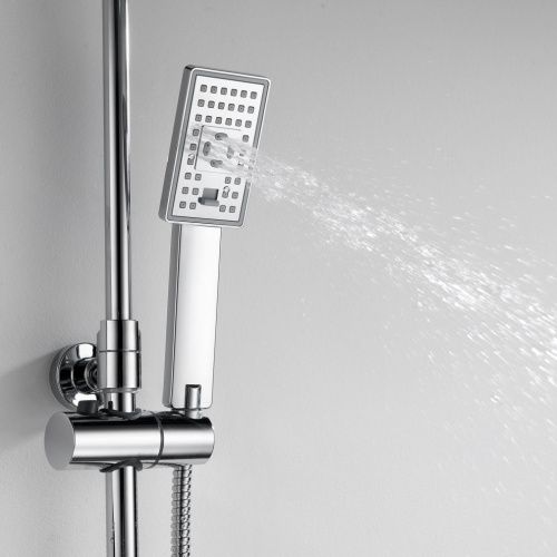 Душевая стойка Wasserkraft A17702 настенная цвет хром - фото 4