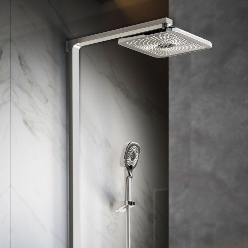 Душевая стойка Vincea Inspire VSFS-3I13TCH настенная цвет хром с термостатом - фото 2