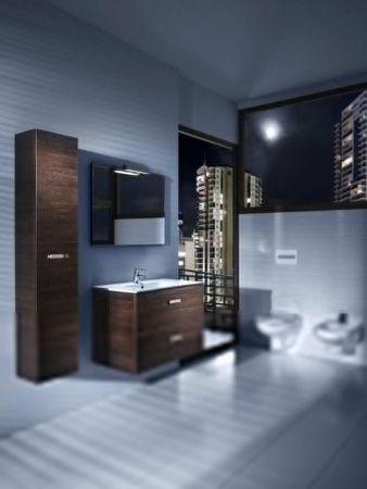 Тумба под раковину Roca Victoria Nord ZRU9000031 80х50 подвесная цвет коричневый