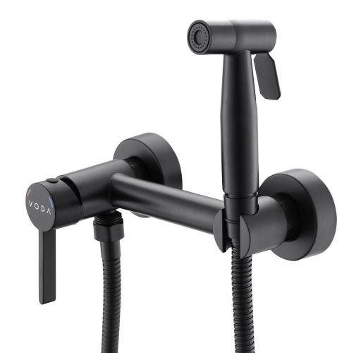 Гигиенический душ со смесителем Voda VSL02B VODA черный - фото 2