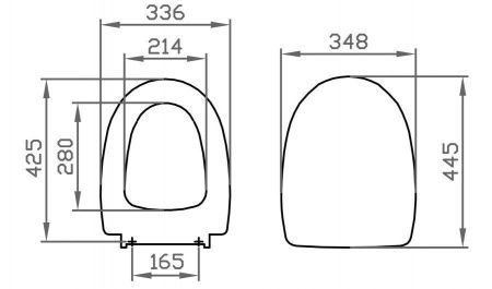 Крышка сиденье для унитаза Santek Лига 1WH106906