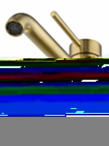 Смеситель для раковины Wonzon & Woghand Stick WW-88239017-BG на столешницу золото - фото 3