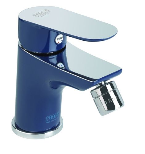 Смеситель Fiore 81TX8130 на биде хром/синий - фото 2