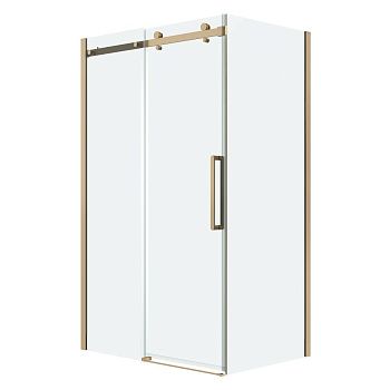 Душевой уголок Grossman Classic 120.K33.04.1290.32.00 120х90 стекло прозрачное профиль золото без поддона