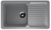 Кухонная мойка Ulgran Classic U-506-342 75х50 цвет серый