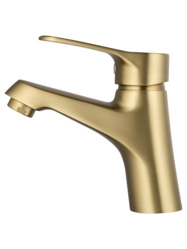 Смеситель Wonzon & Woghand WW-A40212-BG на раковину золото - фото 2