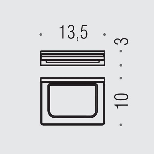 Мыльница Colombo Look B1601.HPS1-VAN - фото 2