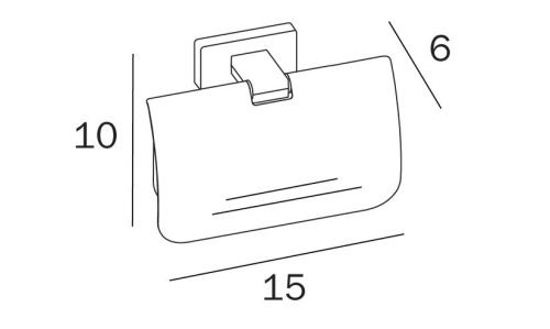 Мыльница Inda LEA A18110NE21 - фото 3
