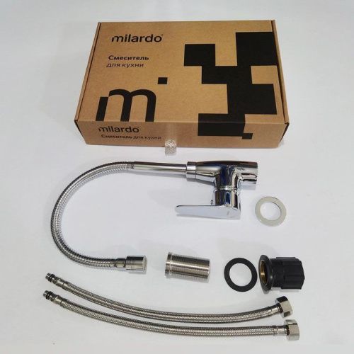 Смеситель для кухни Milardo Meal M07SB2FM05 на мойку хром - фото 2