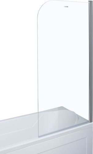 Душевая шторка на ванну Aquanet SG-750 80х150 стекло прозрачное профиль хром ориентация универсальная - фото 3