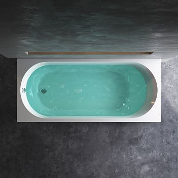 Ванна акриловая Am.Pm X-Joy W94A-180-080W-A 180х80 пристенная прямоугольная без каркаса