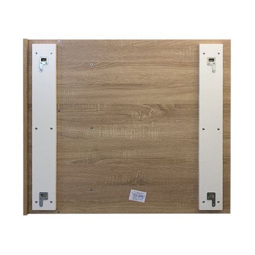 Зеркало-шкаф Comforty Гамбург 00004142227CF 90х80 подвесной цвет бежевый/белый - фото 4