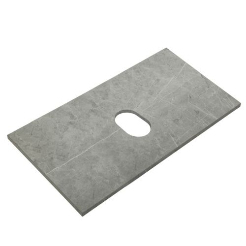 Столешница BelBagno KEP-80-MGL-W0 80х50 накладная - фото 3