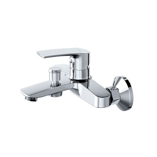 Смеситель для ванны и душа Damixa Eclipse 2.0 481000000 настенный хром