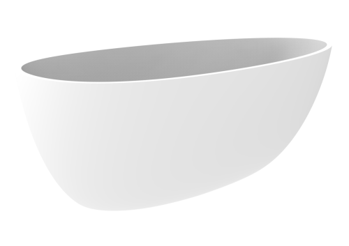 Ванна из искусственного камня Timo RALI RALI1700 170х80 отдельностоящая овальная - фото 2