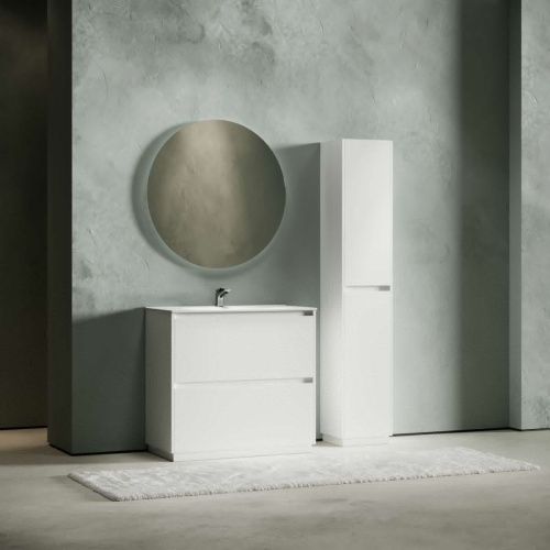 Тумба под раковину Sancos Libra Floor LB90FW 90х50 напольная цвет белый - фото 3