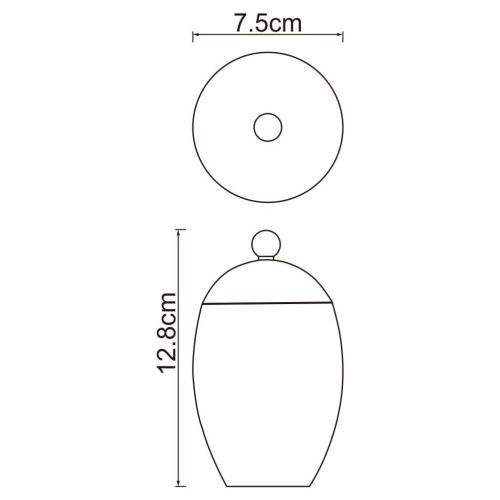 Контейнер WasserKRAFT 6779 - фото 5