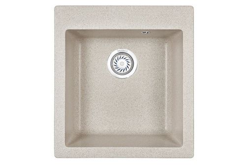 Кухонная мойка Granula 4201, ПИРИТ 40х50 цвет бежевый поверхность матовая