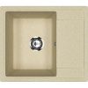 Кухонная мойка Ulgran Practik PR-M 575-002 60х50 цвет бежевый поверхность матовая