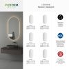 Зеркало с подсветкой Evoform Ledshine BY 2586 40х80 подвесное