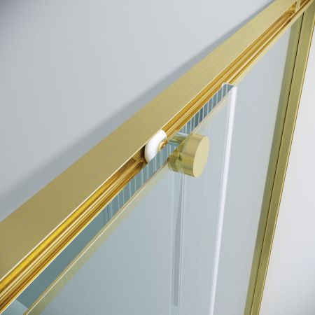 Душевая дверь Grossman Galaxy 1/2.K33.01.12.32.00 120х195 стекло прозрачное профиль золото