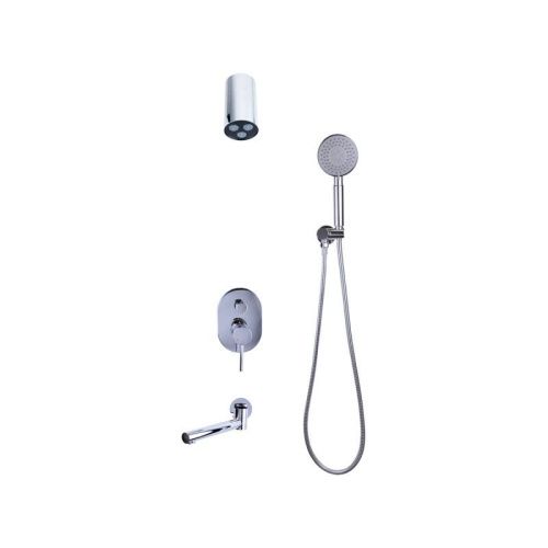 Душевая система Bronze de Luxe 14582-501C встраиваемая в стену цвет хром - фото 2