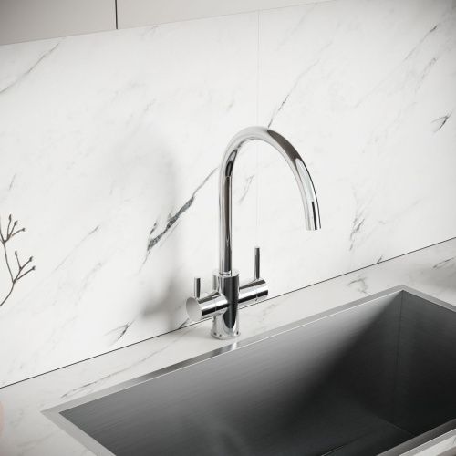 Смеситель для кухни Sancos Taper SC4012CH на мойку хром - фото 2