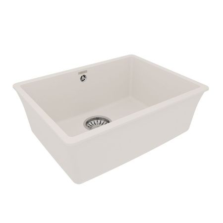 Кухонная мойка LeMark Sinara 540-u 9910076 55х40 цвет белый поверхность матовая