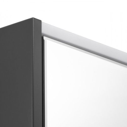 Зеркало-шкаф Roca Ronda ZRU9302969 70х80 подвесной цвет белый/серый - фото 4