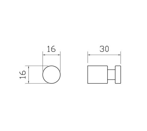 Крючок Wonzon & Woghand EASY WW-8105-1-BG - фото 2
