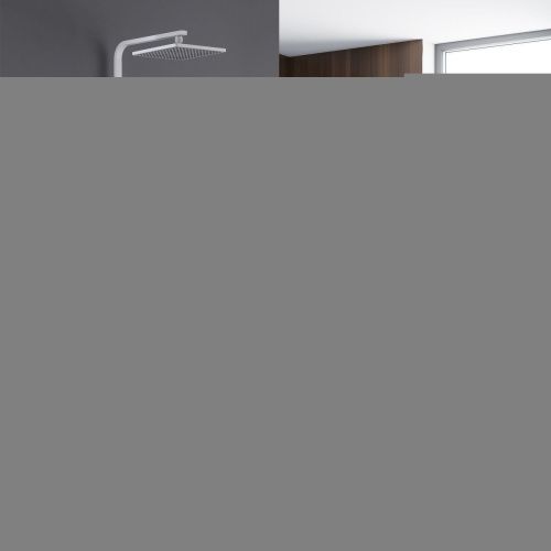 Душевая стойка Abber AF8216WL настенная цвет белый - фото 2