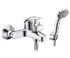 Смеситель для ванны Wasserkraft Isen 2600 2601 настенный хром