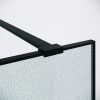 Душевая перегородка Niagara Nova NG-781-12BLACK 120х200 стекло матовое профиль черный