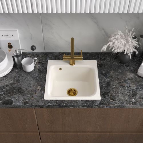 Смеситель для кухни Reflexion Lago RX9903GD на мойку золото - фото 5