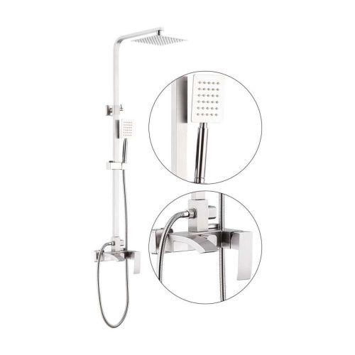 Душевая стойка Fashun A52418 настенная цвет серый - фото 2