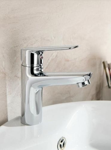 Смеситель Haiba HB506 HB10506 на раковину хром - фото 2