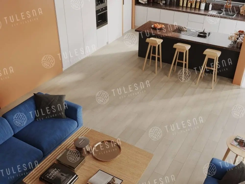 SPC ламинат Tulesna Ottimo 1004-1 Diretto толщина 0.4 см 43 класс 1220х183 - фото 5