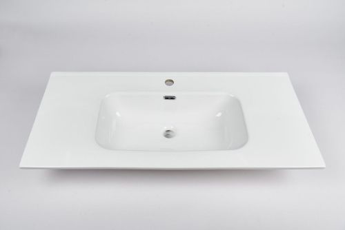 Тумба с раковиной Inda Piccadilly INDA Piccadilly 80RC Kona 80х50 подвесная цвет коричневый - фото 2