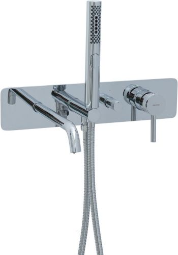 Смеситель для ванны с душем Allen Brau Priority 5.31A05-00 встраиваемый в стену хром - фото 4