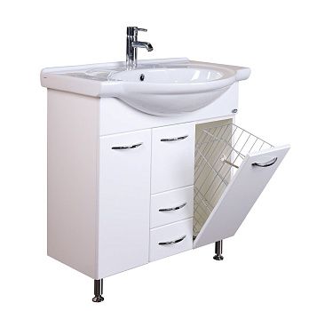 Тумба под раковину Onika Моника 107502 70х30 напольная цвет белый