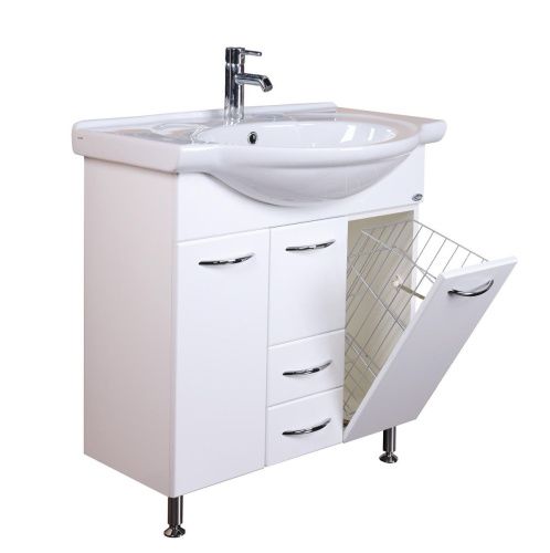 Тумба под раковину Onika Моника 107502 70х30 напольная цвет белый