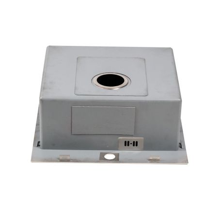 Кухонная мойка Melana ProfLine MLN-R5050H 50х50 цвет серый поверхность матовая