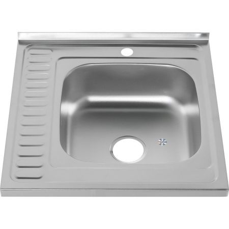 Кухонная мойка Melana 097R 60х60 цвет хром