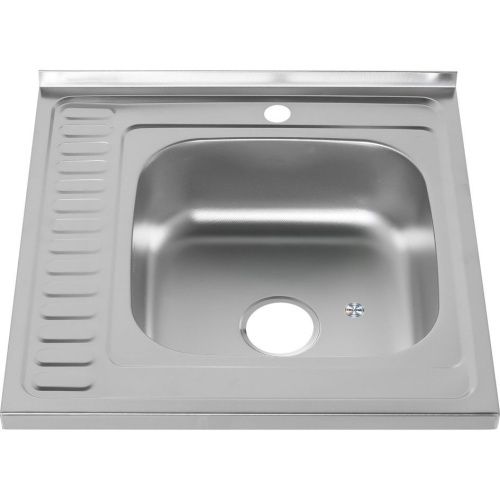 Кухонная мойка Melana 097D t R (*10) 60х60 цвет хром - фото 3