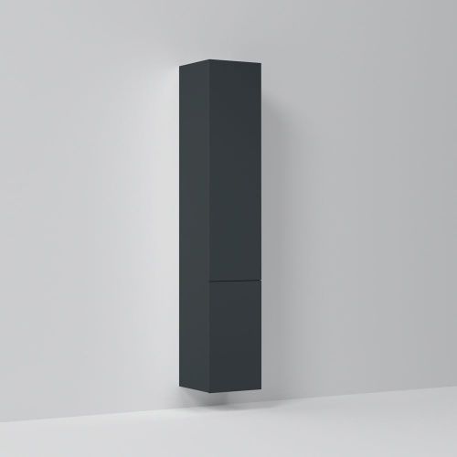 Шкаф-пенал Am.Pm Gem M90CHR0306GM 30х170 подвесной цвет серый - фото 5