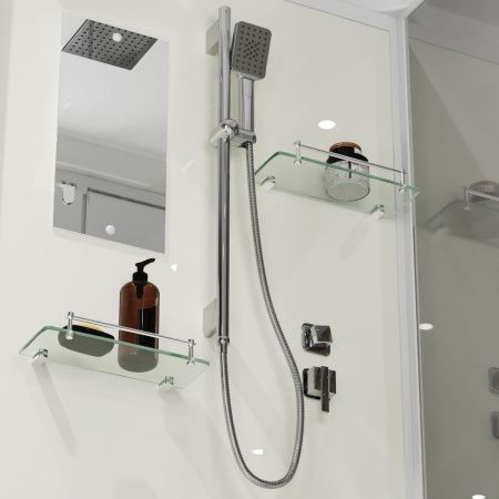 Душевая кабина Niagara Standart ST80/15Q 80х80 квадратная с крышей ориентация универсальная