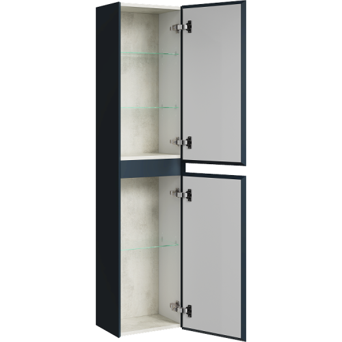 Шкаф-пенал Aqwella Y GE0535GRM 40х150 подвесной цвет серый - фото 2