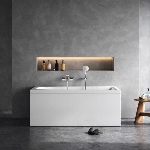 Ванна акриловая Am.Pm Spirit W72A-150-070W-A2 150х70 пристенная прямоугольная без каркаса - фото 4