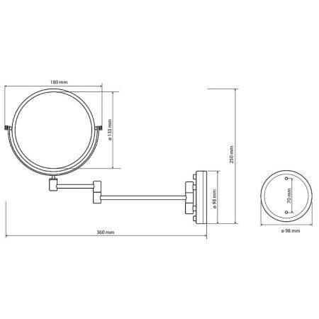 Полка в ванную Bemeta BETA 132102012
